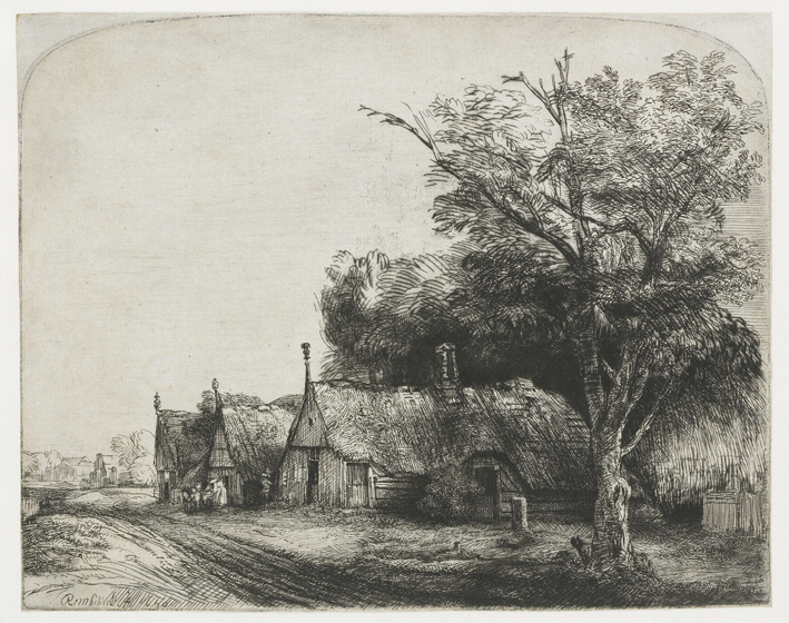  伦勃朗·梵·莱茵 Rembrandt van Rijn——茅草屋